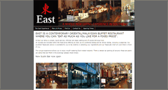 Desktop Screenshot of east-restaurants.co.uk